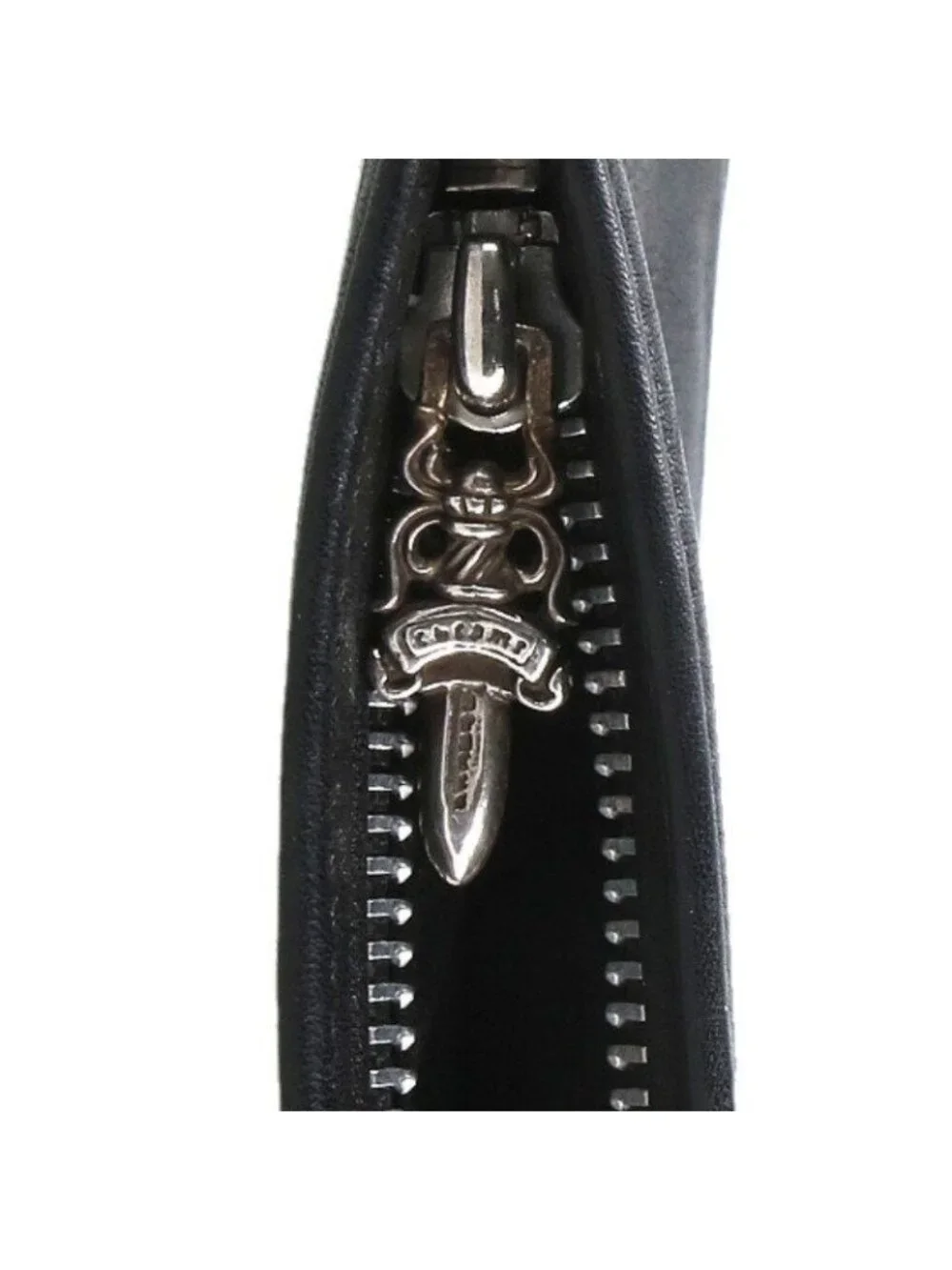 Chrome Hearts Zpr Chng Change Purse 2 Daga Zip Coin Case